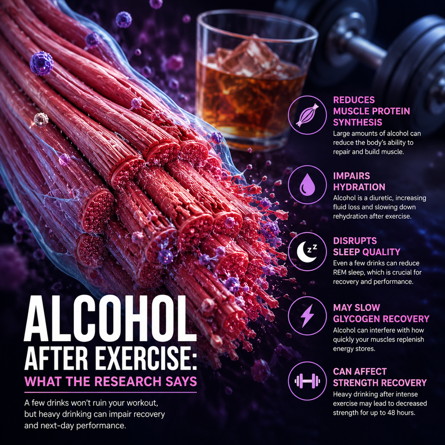 Alcohol After Exercise: Does Drinking Really Ruin Muscle Recovery and Your Workout?