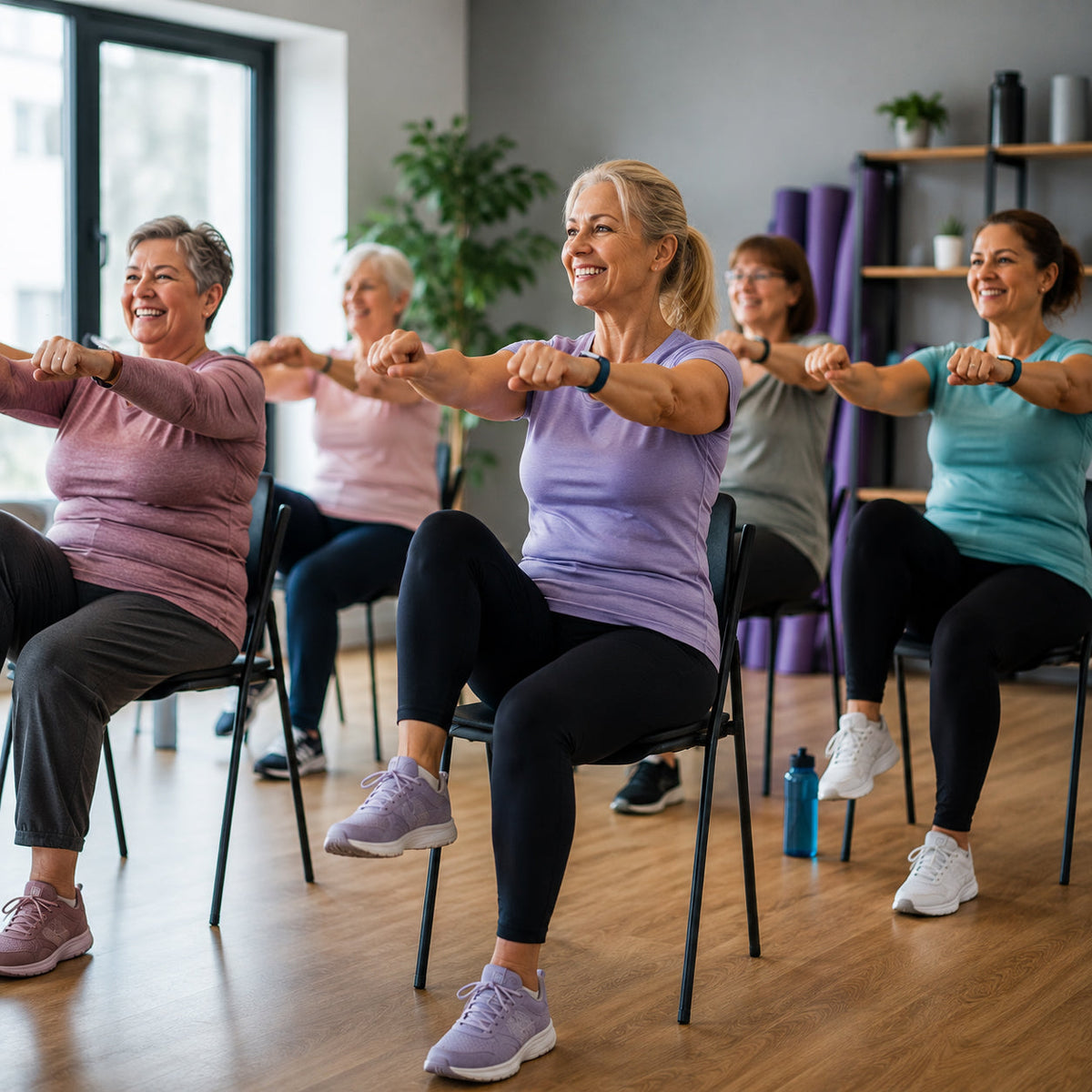 Seated Exercise: How to Get Fitter When Standing Workouts Aren't an Option