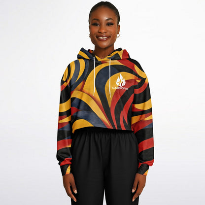 CardioFire Fireflow Cropped Hoodie