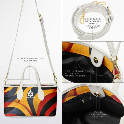 CardioFire Fireflow Leather Tote Bag
