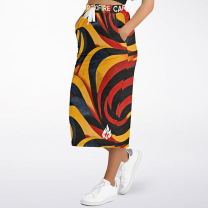 FireFlow Women's Pocket Midi Skirt