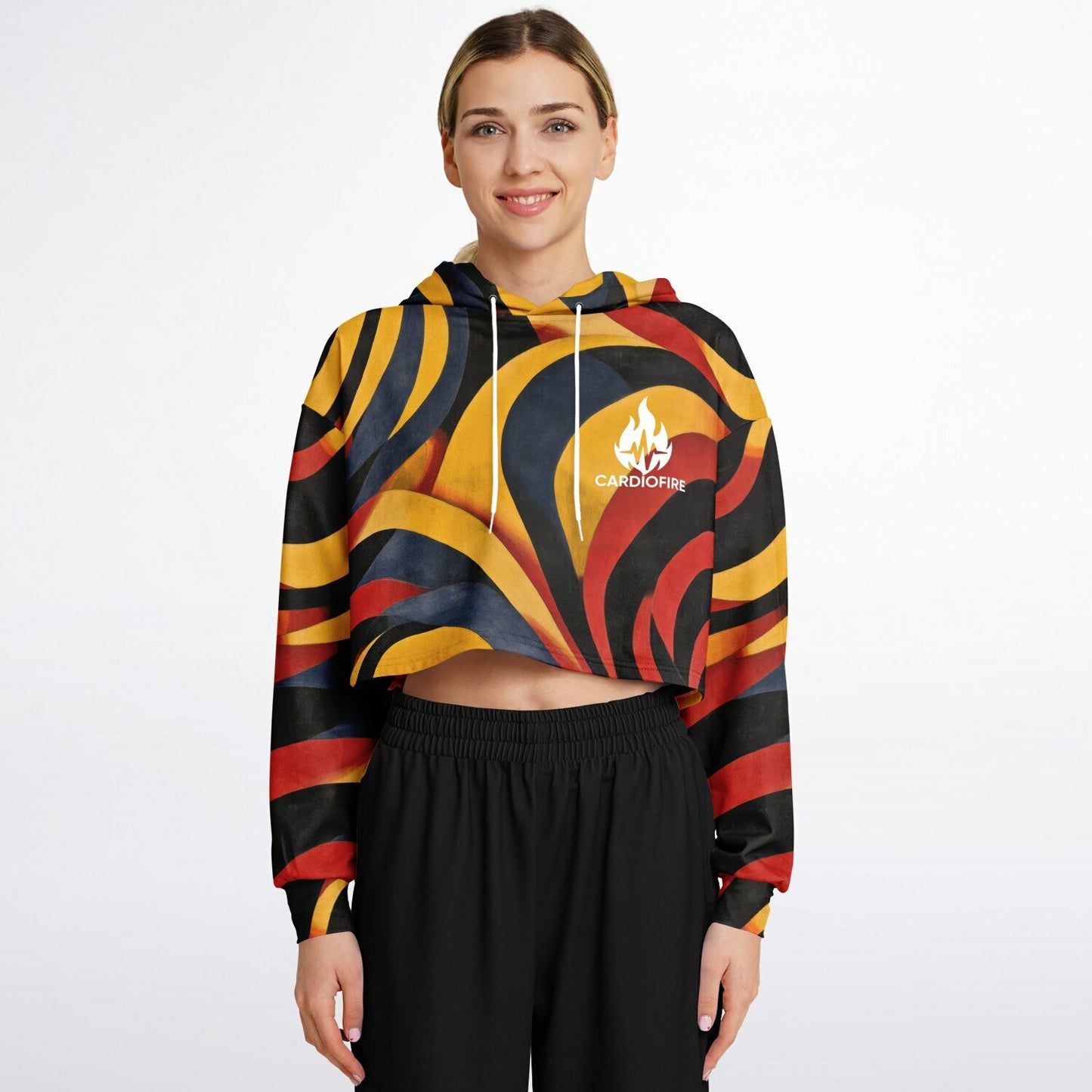 CardioFire Fireflow Cropped Hoodie