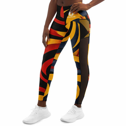 CardioFire Fireflow Mesh Pocket Leggings