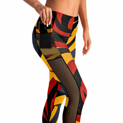 CardioFire Fireflow Mesh Pocket Leggings